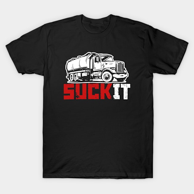 Vac Truck T-Shirt by Andreeastore  